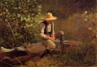 Homer, Winslow - The Whittling Boy